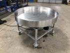 Stainless Steel 48 In. Diameter Sorting Table